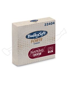 Bulkysoft Forte Havana napkins 2-ply 24x24