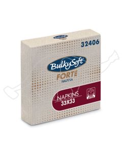 Bulkysoft Forte Havana napkins 2-ply 33x33