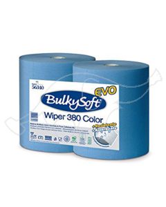 BulkySoft Wiper 380 tööstuslik rullrätik sinine 0,36x380m