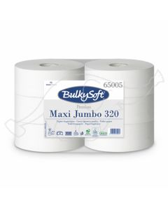 BulkySoft Maxi Jumbo 320 Premium toilet rolls, 2-ply 320,25m