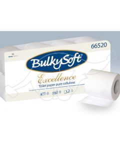BulkySoft Excellence toilet tissue, 3-ply 8 rol