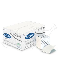 BylkySoft Premium folded toilet paper, 2-ply, 250 pcs/bulk