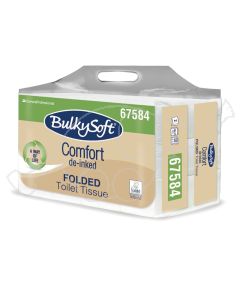 BylkySoft Comfort folded toilet paper, 2-ply, 250 pcs easy b