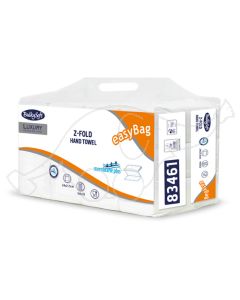 BulkySoft Z-fold Membrane Plus White Easy bag, 3-ply 140 she