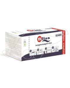 BulkySoft Bliss Z-fold EasyPack lehträtik 2-kih,144 lehte/pk