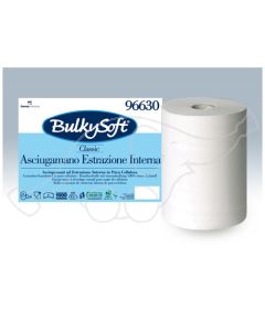 BulkySoft Classic 1-ply, 120m white roll