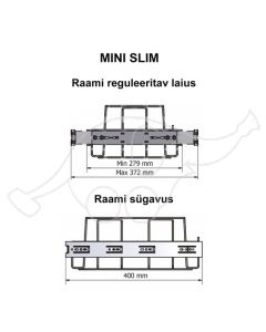 Longopac Flex Mini Slim W280xD400 mm