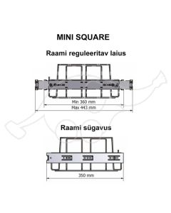 Longopac Flex Mini Square W360xD350mm