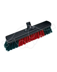 Vikan Transport broom with socket 400mm, hard, black