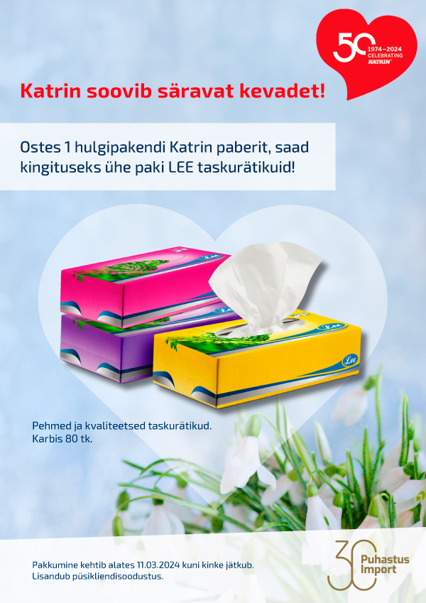 Katrin pehmepaber pakkumine Katrin pehmepaber pakkumine