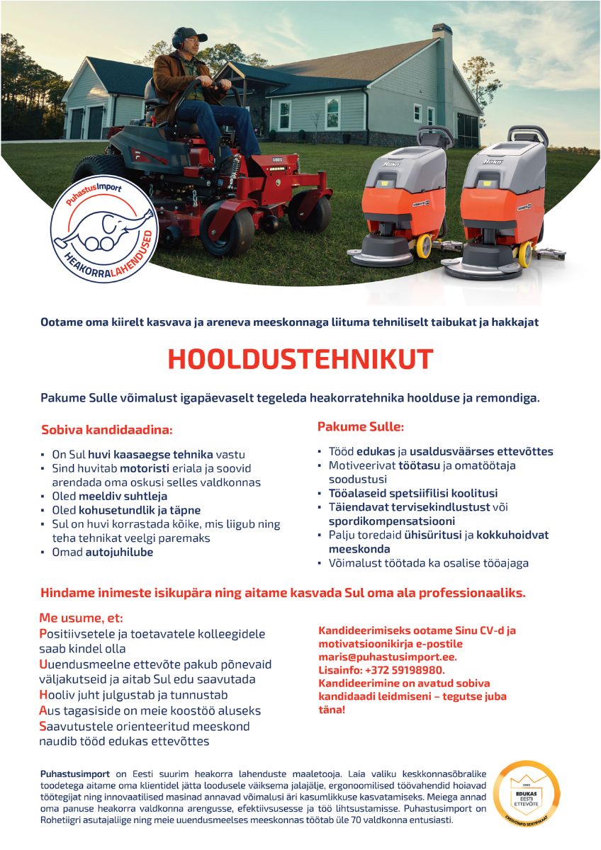 hooldustehnik