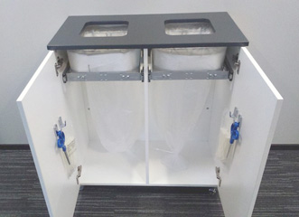 Longopac waste sorting system