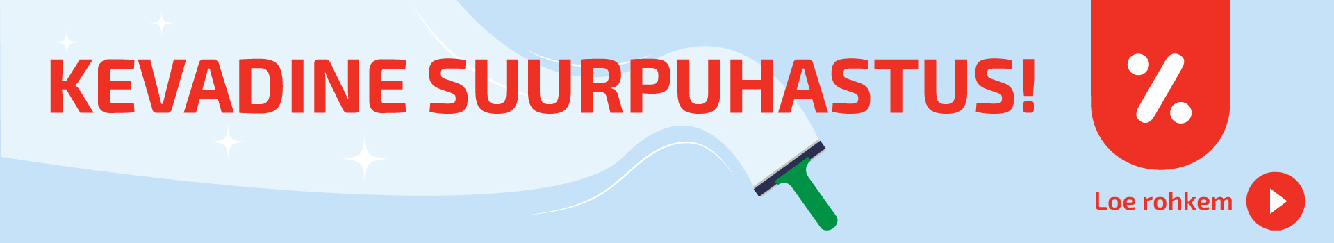 Kevadine suurpuhastus eripakkumine