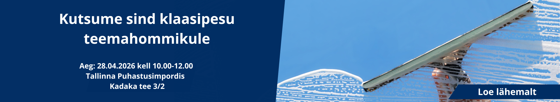 klaasipesu teemahommik